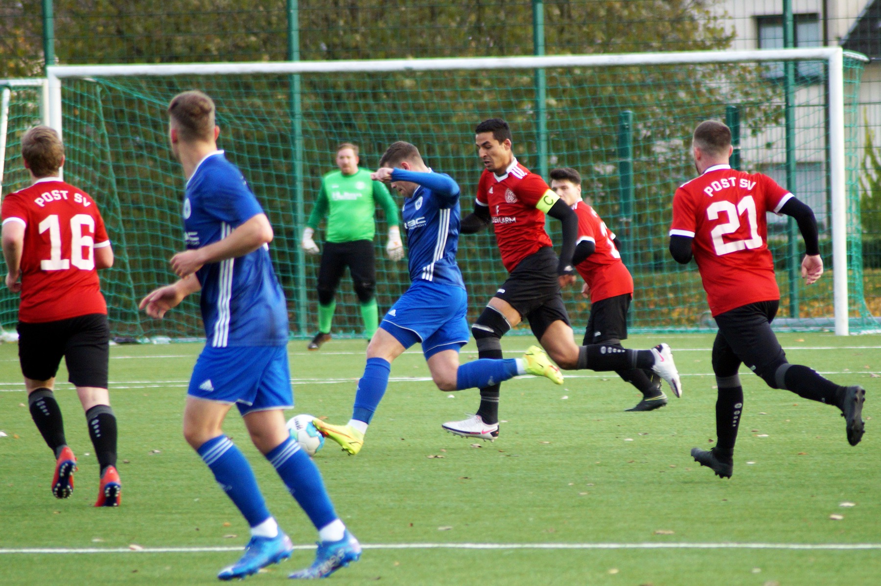 Post SV gegen SC Leichlingen, 7.11.21