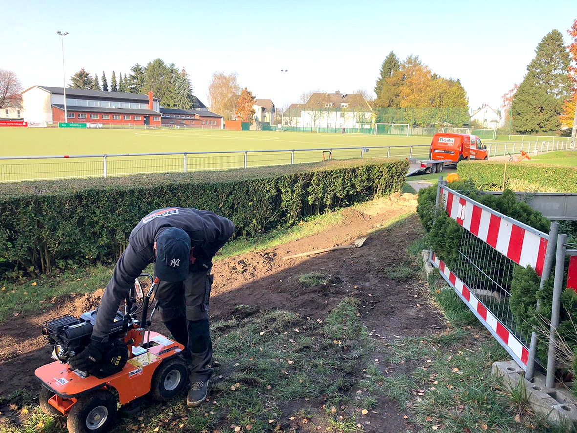 Bildergalerie: Ein neuer Weg für unser Vereinsheim